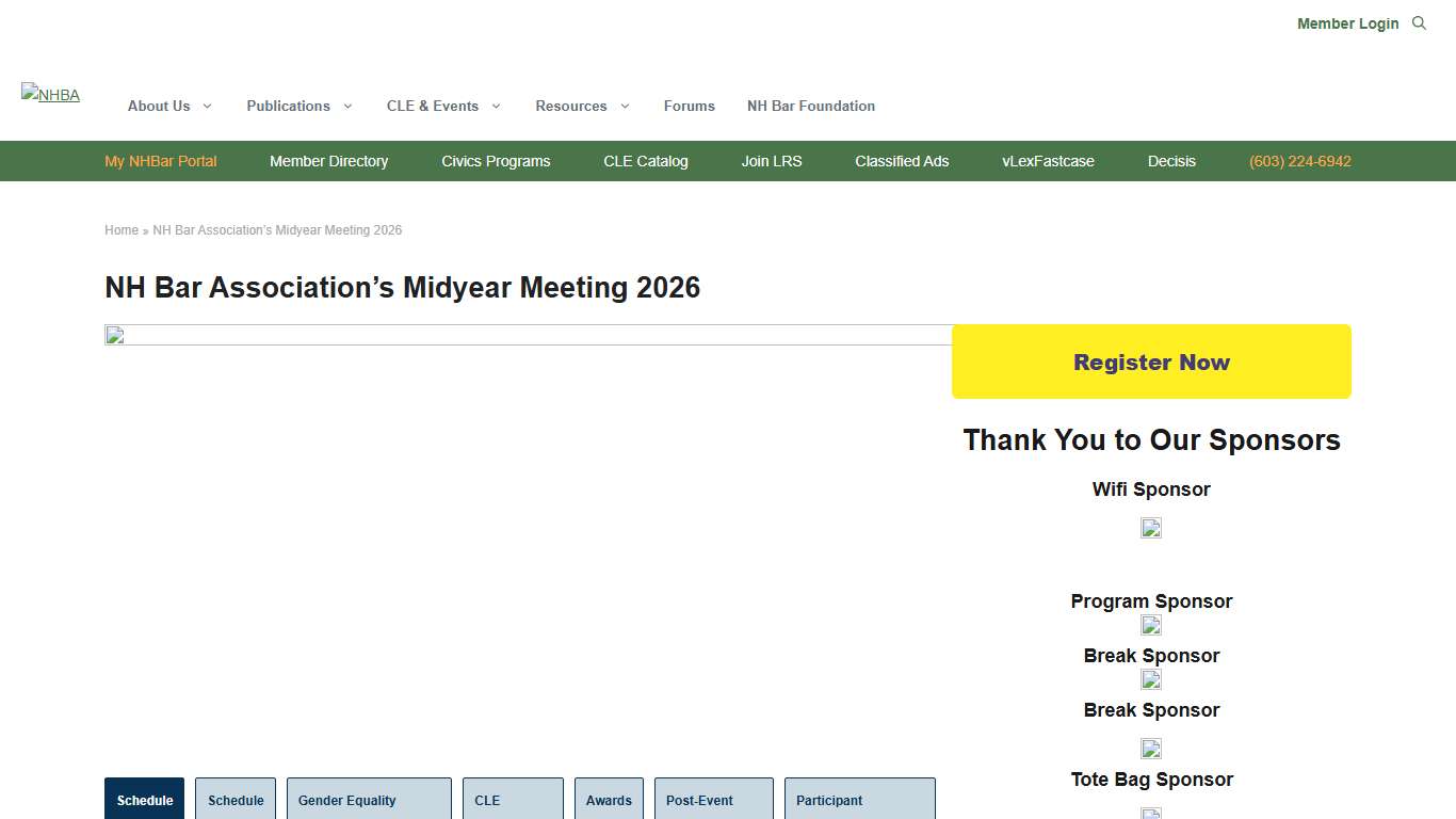 NH Bar Association’s Midyear Meeting 2026 - NHBA